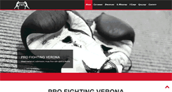 Desktop Screenshot of profightingverona.com